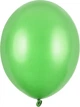 Balony PartyDeco Strong Metallic 30 cm Jasnozielone 100 szt (5901157486127) - obraz 2
