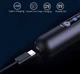 Тример для носа та вух Nose hair trimmer А6 на акумуляторі з USB зарядкою чорний - зображення 4