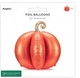 Balon foliowy PartyDeco Dynia stojący 3D 90 x 90 cm Pomarańczowy (5904555092334) - obraz 1