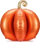 Balon foliowy PartyDeco Dynia stojący 3D 90 x 90 cm Pomarańczowy (5904555092334) - obraz 2