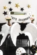 Balony PartyDeco Pastel Gwiazdki 30 cm Czarne 50 szt (5901157492616) - obraz 2