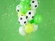 Balony PartyDeco Pure Piłka 30 cm Białe 50 szt (5900779116566) - obraz 2