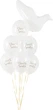 Повітряні кульки PartyDeco Pastel Pure Хрещення 30 см Білі 50 шт (5900779196995) - зображення 2