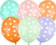 Balony PartyDeco Kropki 30 cm 50 szt (5900779197091) - obraz 1