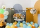 Balony PartyDeco Pojazdy budowlane 30 cm Kremowe 50 szt (5904555021570) - obraz 3