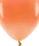 Повітряні кульки PartyDeco Eco пастельні 30 см Помаранчеві 100 шт (5900779134225) - зображення 2