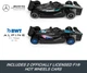 Игрушечная трасса Hot Wheels Racing Formula 1 Grid Start Track Set JKM88 - изображение 4