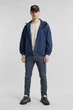 Чоловіча синя вітрівка G-Star RAW L D25382,D712 - зображення 2