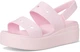 Жіночі сандалії на платформі Crocs Brooklyn 4u Sandal 39-40 W9 Pink Milk Рожевий (210676-6ZW) - зображення 1