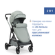 Коляска 2 в 1 Chicco Seety Зеленая (87097.76.01) - изображение 13