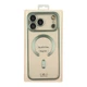 Чохол Premium TPU Metallic Chrome Full Camera with Magsafe для iPhone 17 Pro Chrome Green - зображення 4
