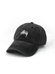 Кепка Stussy Cap Logo чорного кольору, розмір регулюється - зображення 1