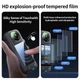 Комплект захисного скла 2.5D та силіконовий ковпачок для екшн камер Insta360 X4 - зображення 6
