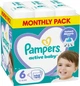 Pieluchy Pampers Active Baby Rozmiar 6 (Extra Large) 13-18 kg 128 szt (8006540032688) - obraz 1