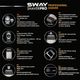 Профессиональная электробритва Sway Shaver Pro Black - изображение 3