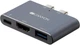 Док-станція для ноутбука Canyon Docking Station with 3 port, Thunderbolt 3 (CNS-TDS01DG) - зображення 1