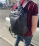 Городской мужской рюкзак кожаный черный Tiding Bag B2-03555A - изображение 7