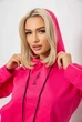 Спортивний костюм жіночий двонитка, колір рожевий, 214R1419-001 розмір L - изображение 2