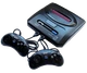 Ігрова приставка SEGA MEGA DRIVE 2 (10 вбудованих ігор + підтримка катриждів) на 2 джойстики - зображення 4