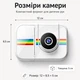 Дитяча камера миттєвого друку K23 48 Мп 1080P поворотний об’єктив 180° IPS 2.4" MP3 зум 8x з друком фото - зображення 10
