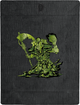 Tacka na kości Ultra Pro Necron Codex Aligned - Folding Dice Tray Premium (074427165611) - obraz 3