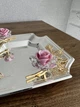 Попільничка Swarovski Троянди 16х16х5 см 11602775 - зображення 3