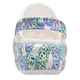 Детские Сабо Crocs Classic Cutie Kids Clog 30 р 18.4-19.1 см Белые бабочки 207708-C13 Butterfly - изображение 4