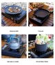 Плита газова туристична Portable Ges Stove з перехідником під балон та п’єзопідпалом у кейсі (HH-156-C) Black - изображение 8