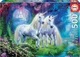 Пазл Educa Єдинороги в лісі 500 елементів (8412668176485) - зображення 1