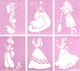 Набір Disney Princess Спрей-ручки з трафаретами (8719668004719) - зображення 6