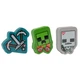 Гумка фігурна Yes Minecraft 3 дизайна мікс - зображення 1
