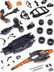 Zestaw konstrukcyjny Bburago Mclaren MCL38 1:24 (4893993285112) - obraz 2