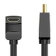 Кабель Vention HDMI M - M 2 м V2.0 4K 60Гц PVC с угловым коннектором 90 градусов Black (AARBH) - изображение 4