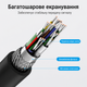 Кабель Vention HDMI M - M 2 м V2.0 4K 60Гц PVC с угловым коннектором 270 градусов Black (AAQBH) - изображение 10