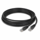 Патч-корд Cablexpert PP12-5M/BK UTP CAT5e для мережевого обладнання мідний 5м Чорний - зображення 1