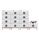 Система хранения енергии Deye BOS-B185 185.9kWh 665.6V 280Ah IP20 White - изображение 1