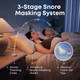 Бездротові навушники Anker Soundcore Sleep A30, Green, Bluetooth 5.4, ANC, 45H, AI Sleep, IPX4, ідеальні для сну, TWS - зображення 4