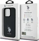 Etui U.S. Polo Leather Embroidered DH Color USHCP15XPGEK do iPhone 15 Pro Max Czarne (3666339386146) - obraz 3