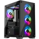 Корпус 1stPlayer X2-M-BK-4F1-PS-600FK-EU Black 600W - изображение 1