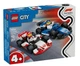 Конструктор LEGO City Гоночные автомобили команд Williams Racing и Haas F1 92 детали (60464) - изображение 1