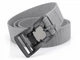 Ремень быстросъемный с магнитной пряжкой Tactical Belt 120x3,8 см, Серый - изображение 4