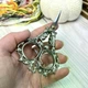 Винтажные ножницы "Ландыш" серебро - изображение 3