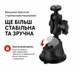 Автомобільне кріплення на присосці з селфі-палицею для екшн камер Insta360/DJI/GoPro 1/4" - зображення 5