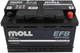 Автомобильный аккумулятор MOLL Start-stop EFB 12 В 84 А/час 800 A (1082084) - изображение 3