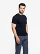 Футболка чоловіча темно-синя трикотажна Arber Crew-neck SS120 XXL зріст 5 синій (M09.19.09.621) - изображение 3