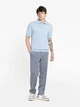 Поло чоловіче блакитне 100% бавовна Arber Polo knit MSS NAVT-123 XL зріст 5 блакитний (M09.13.23.621) - изображение 2