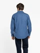 Сорочка чоловіча синя 100% бавовна Arber LINEN SHIRT 1 40 зріст 4 синій (M05.10.06.611) - зображення 3