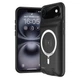 Чохол powerbank iBattery для iPhone 17 Air Slan QI MagSafe 6000 mAh Black - зображення 3