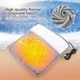Портативная фланелевая коврик-грелка для ног Foot warmer с USB подогревом 30×30×2,5 см Серый - изображение 5