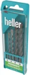 Набір свердел по бетону Heller ProConcrete 5-10 мм 4 шт (4010159168731) - зображення 1